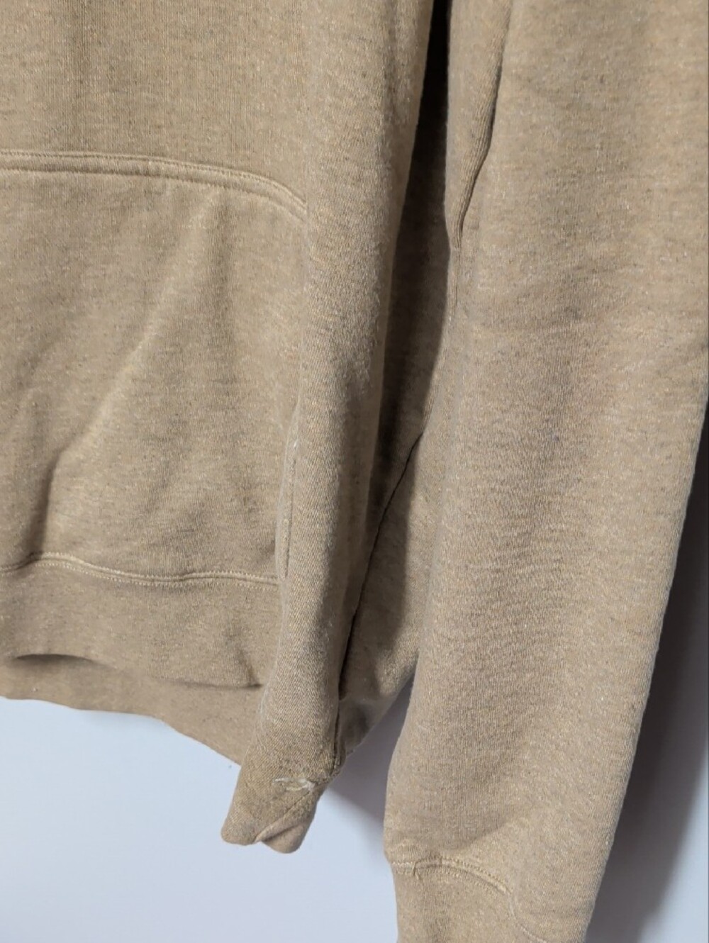 Ford Tan Pullover Hoodie with Bronco Mountain Patch - Picture 4 of 8